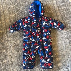 Columbia snuggly bunny bunting snowsuit